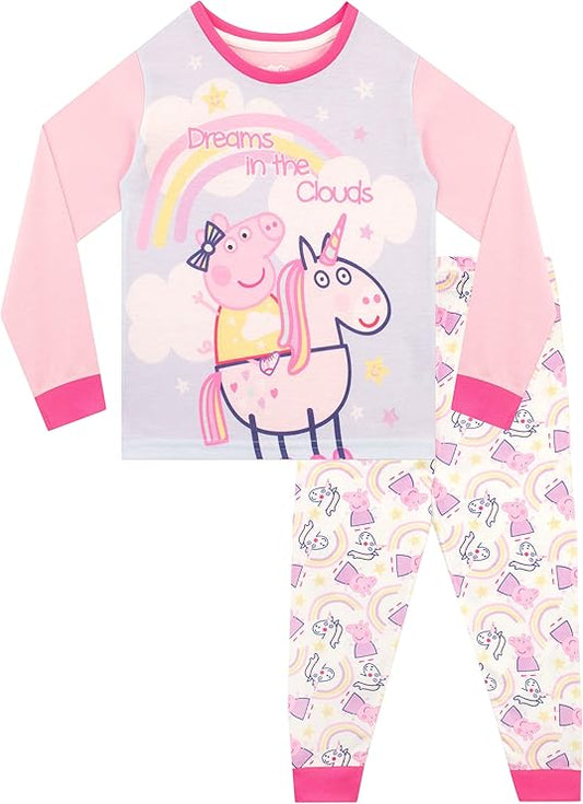 Peppa Pig Pijamas para niña