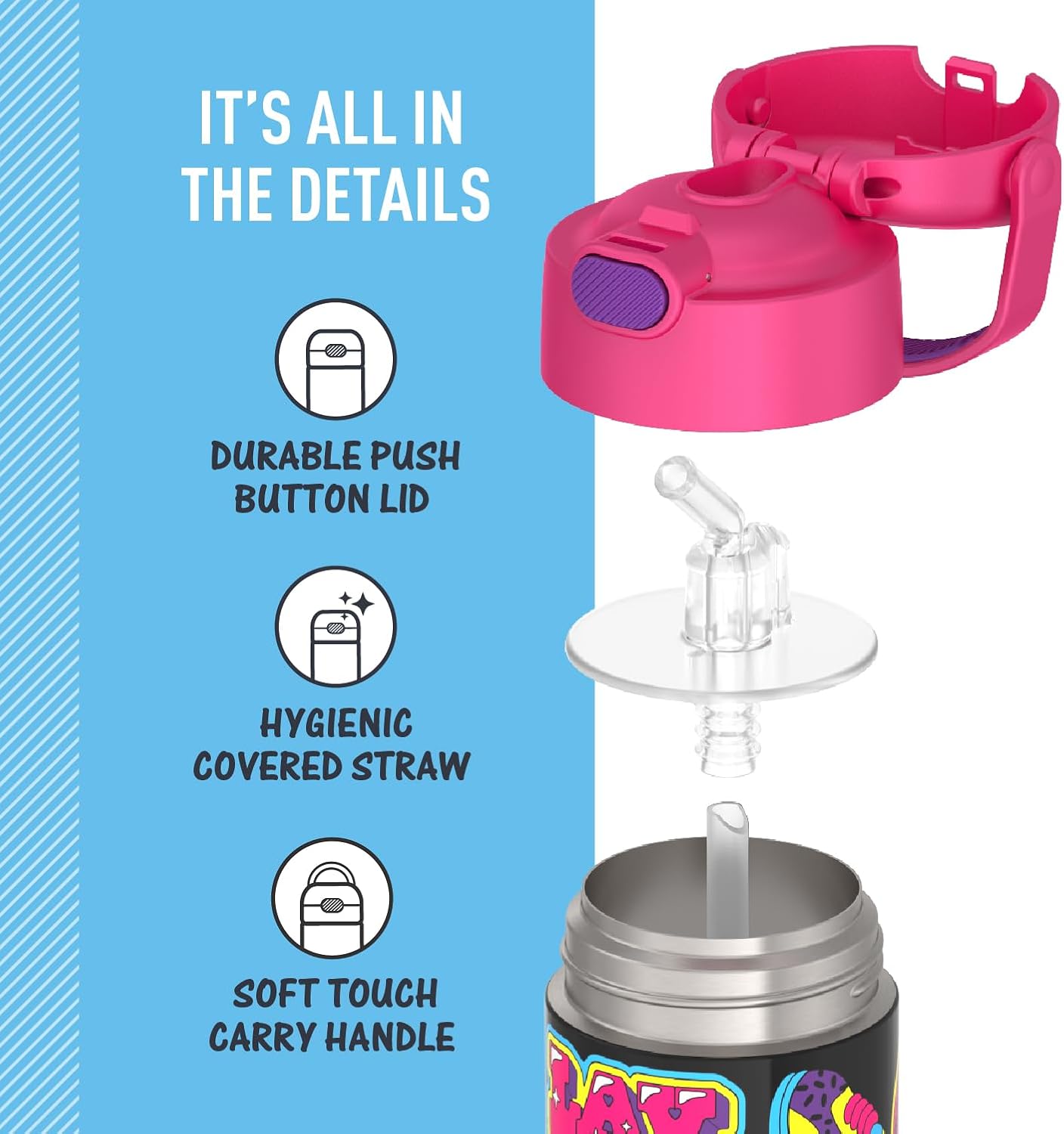 THERMOS FUNTAINER - Botella de agua de acero inoxidable That Girl Lay Lay