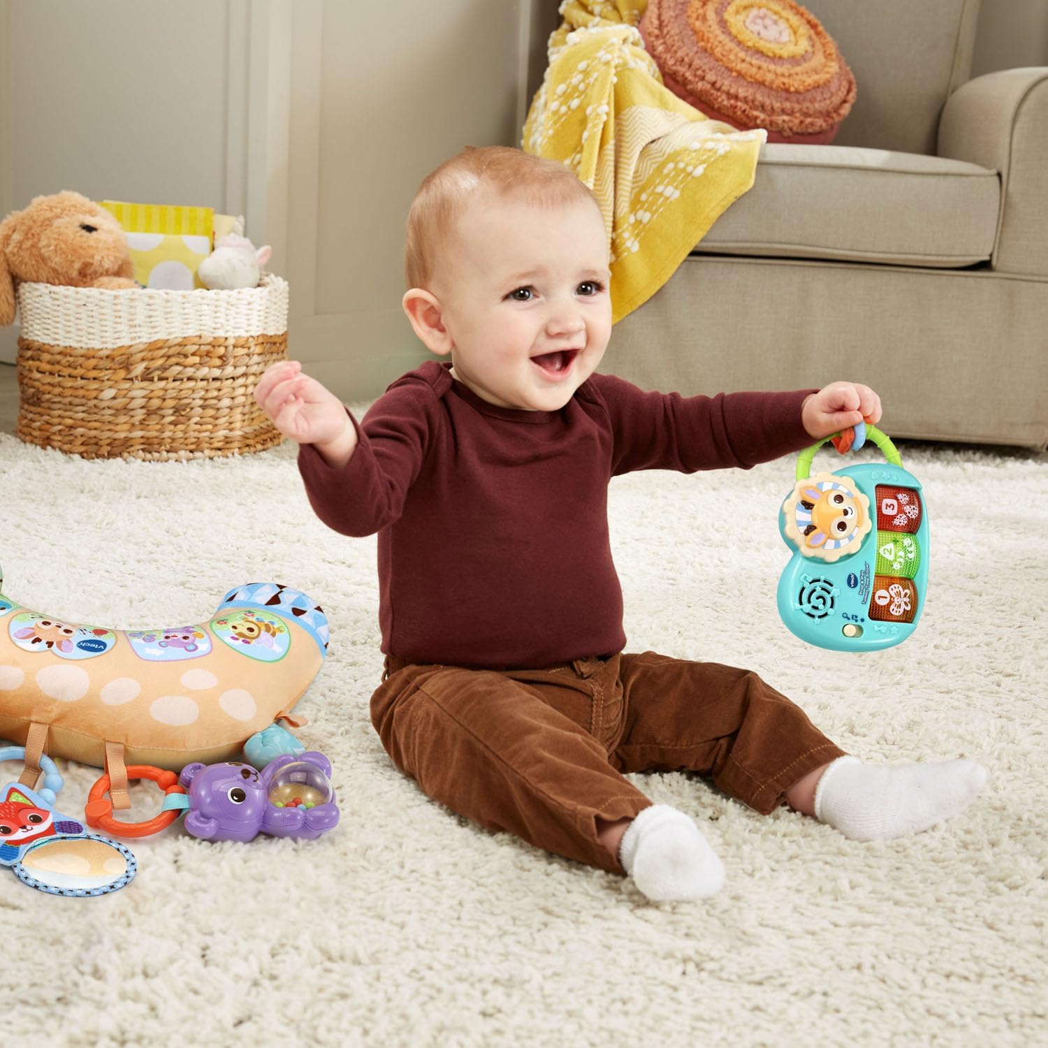 VTech Almohada para el tiempo de barriga para bebé