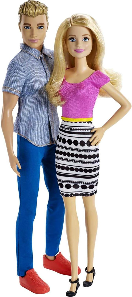 Paquete de 2 muñecos Barbie y Ken