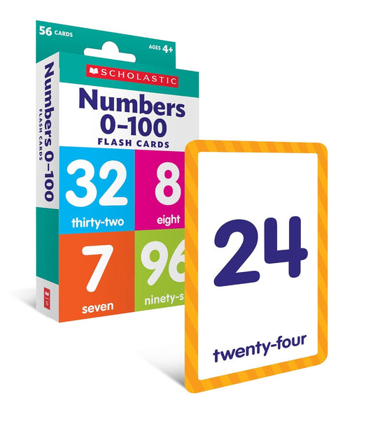 Flash Cards: Numbers 0 - 100