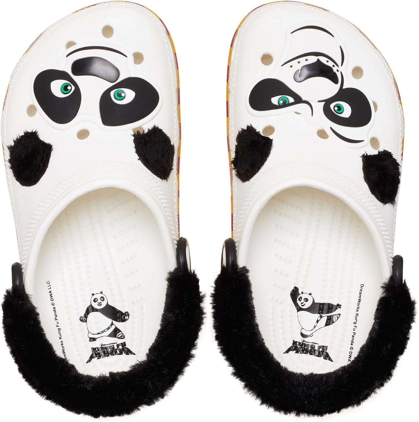 Crocs Zuecos clásicos unisex de Kung Fu Panda