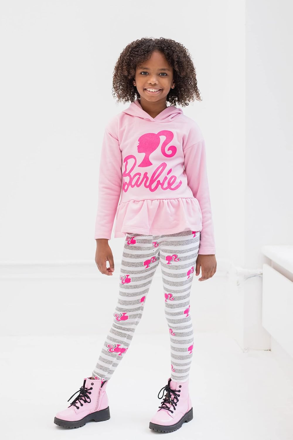  Conjunto de sudadera y leggings, Barbie