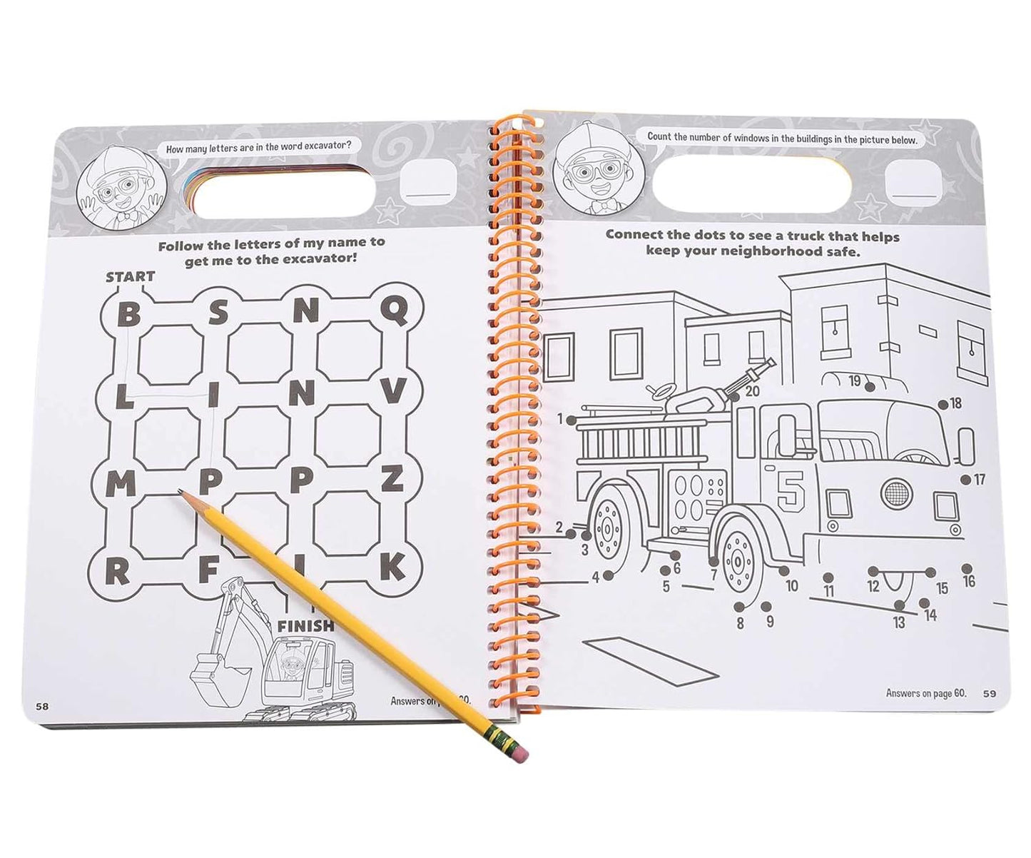 ¡Aprende conceptos básicos y practica la escritura con Blippi!