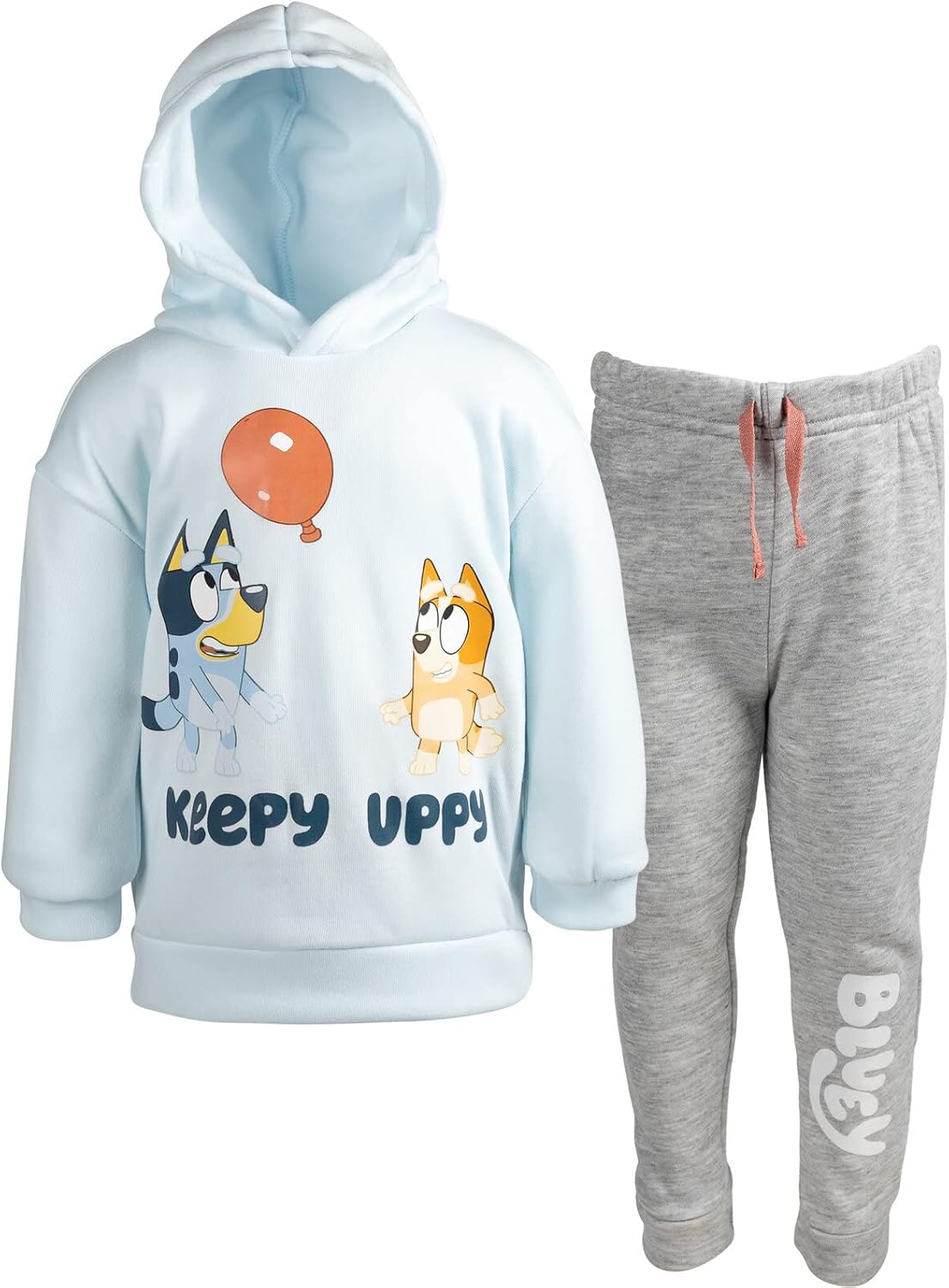 Bluey Conjunto de sudadera con capucha y pantalones