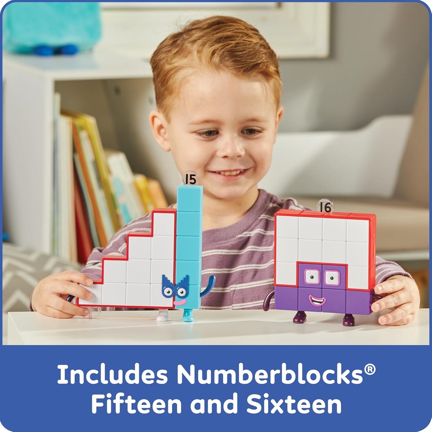 hand2mind Numberblocks Friends - Figuras de quince y dieciséis