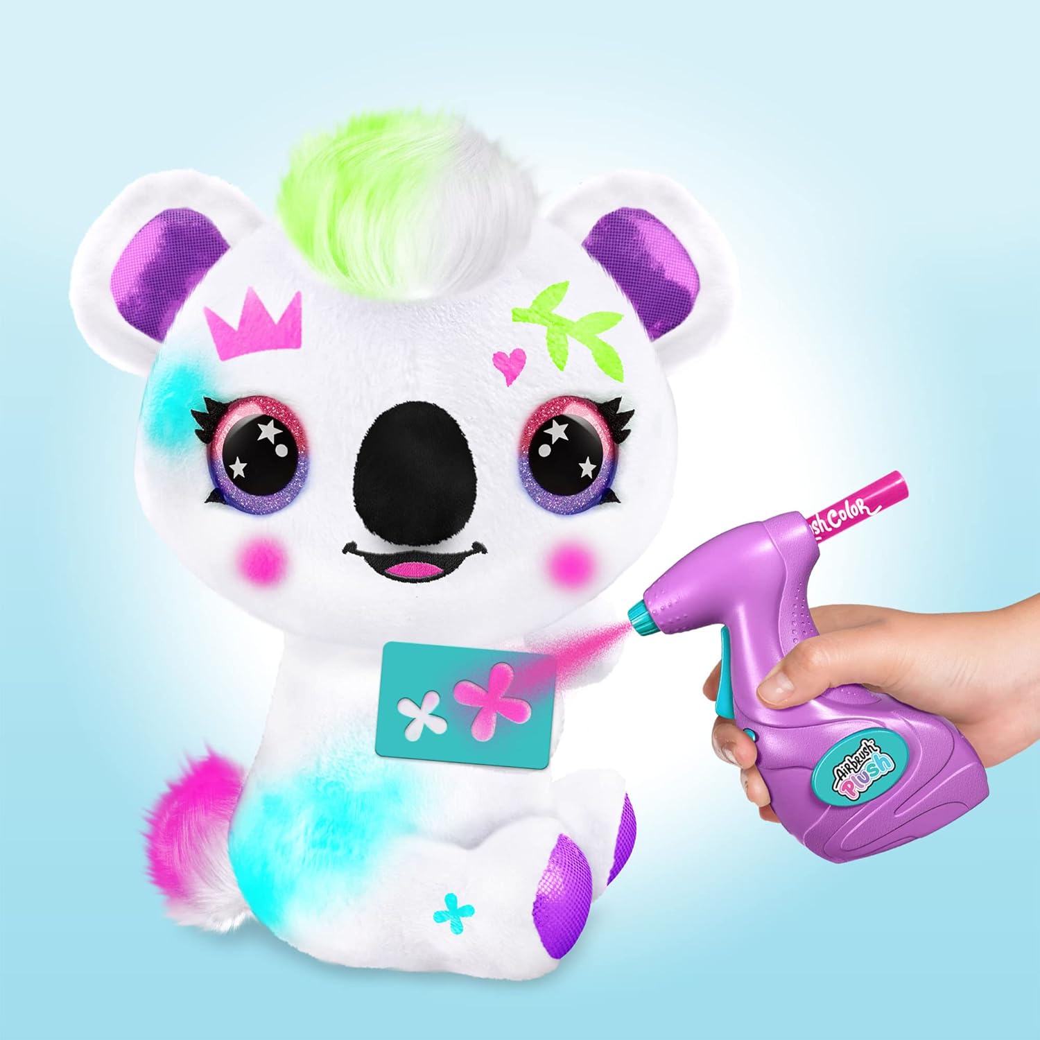 Canal Toys Personaliza el koala grande de peluche con aerógrafo. Decora, lava, repite. 