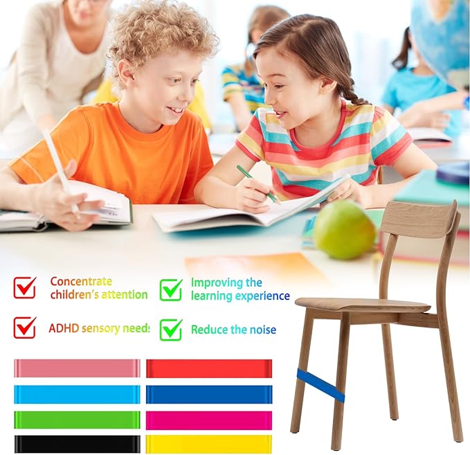 Bandas para sillas paquete de 16, multicolor