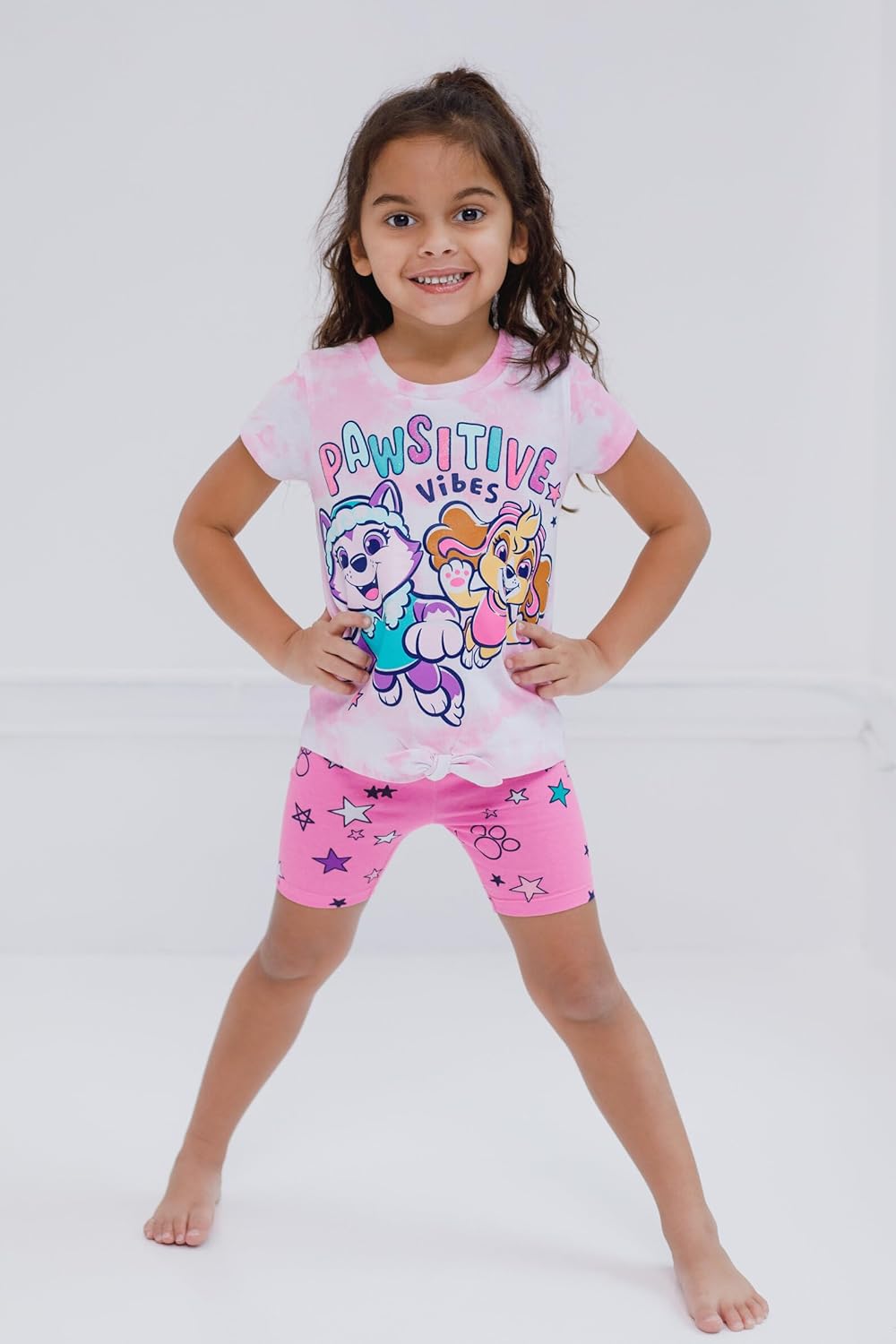 Paw Patrol Skye Everest - Conjunto de camiseta y pantalones cortos