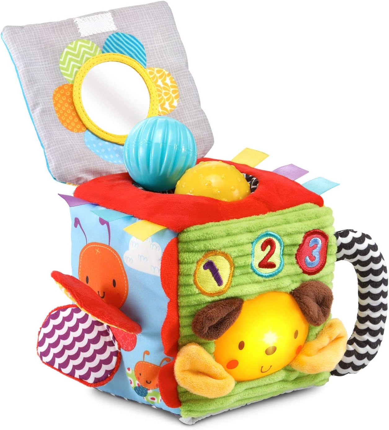 VTech Cubo sensorial suave e inteligente, multicolor