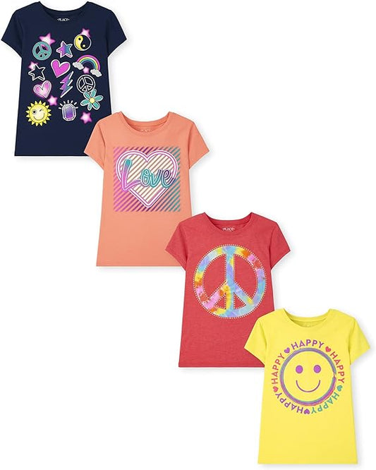 The Children's Place Camisetas gráficas de manga corta