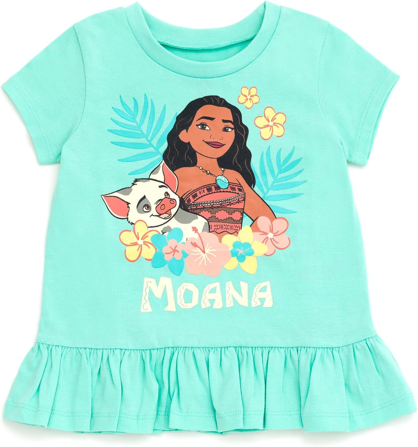 Disney Moana - Conjunto de camiseta y pantalones cortos