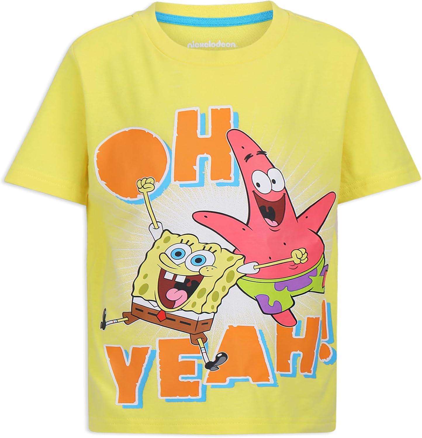  Bob Esponja Conjunto de camiseta de manga corta