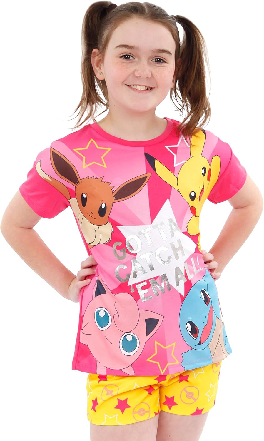 Pokemon Conjunto de pijama para niñas 