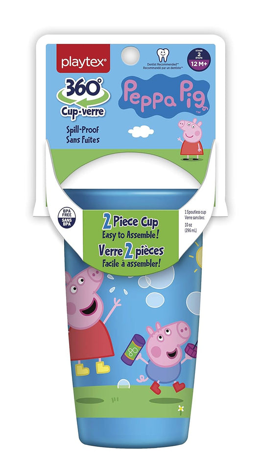 Taza de Peppa Pig de 360 grados a prueba de derrames