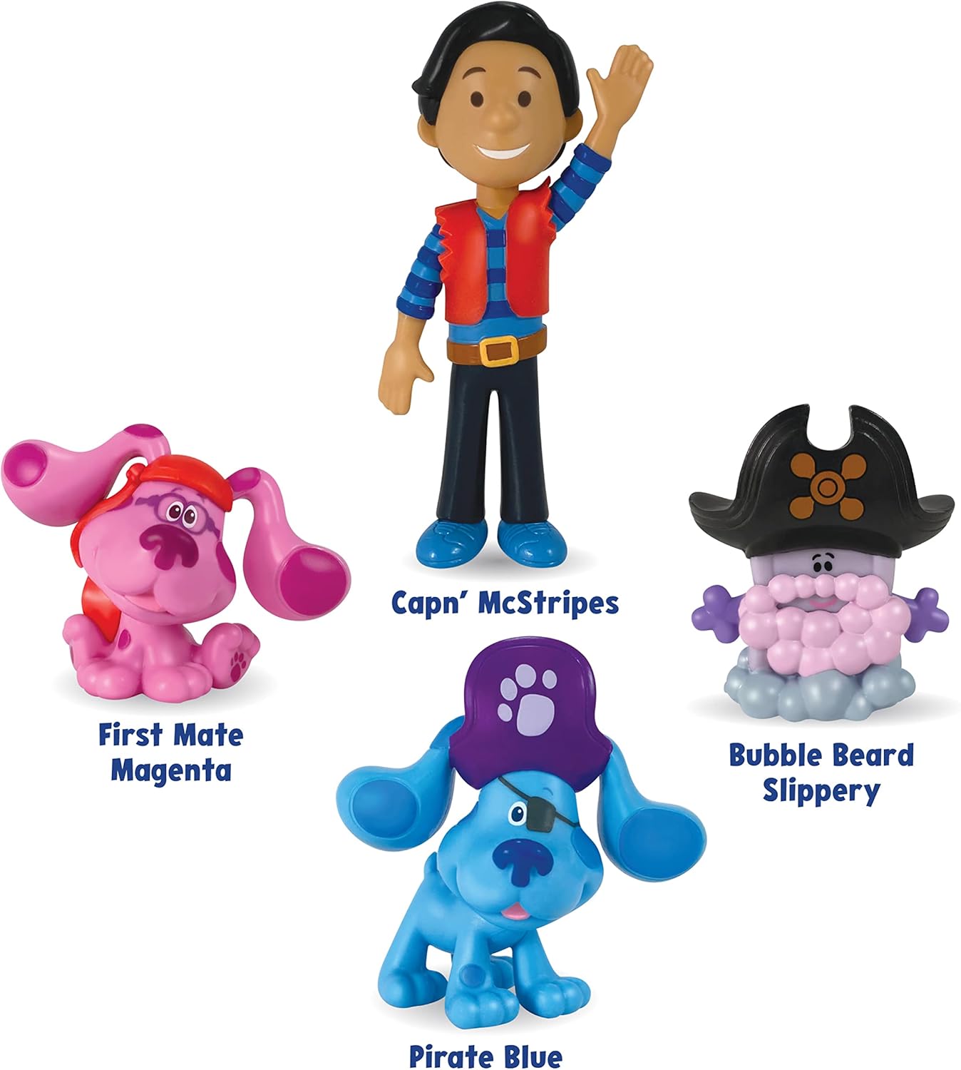 Juego de figuras coleccionables de pirata