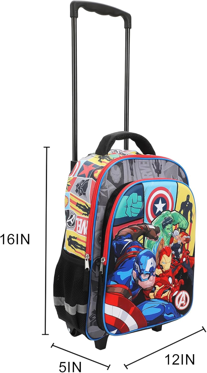 Bioworld Mochila de 16" con ruedas