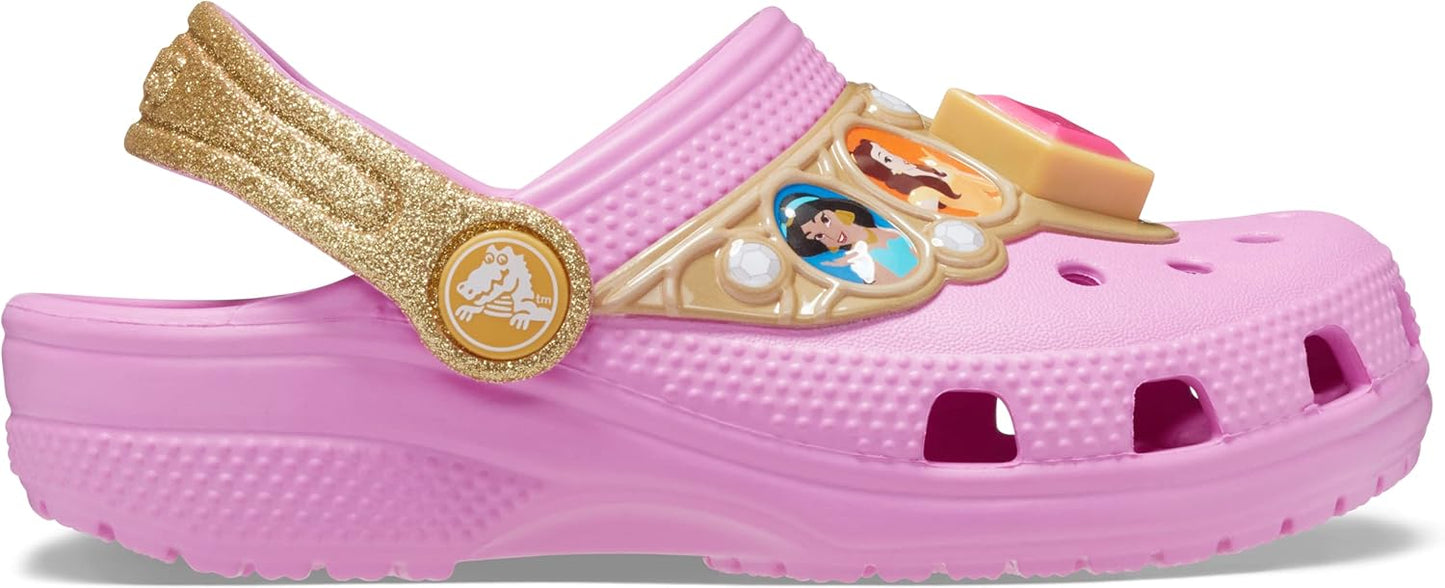 Crocs Zuecos con luz de princesa Disney