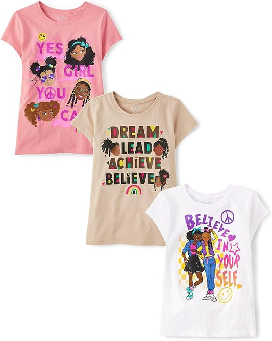 The Children's Place Camisetas gráficas de manga corta