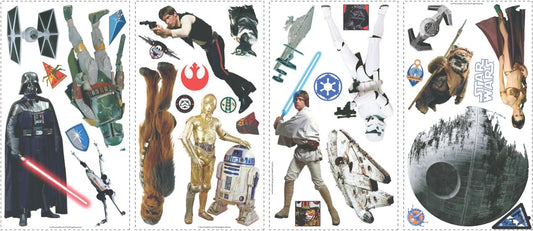 Star Wars para despegar y pegar