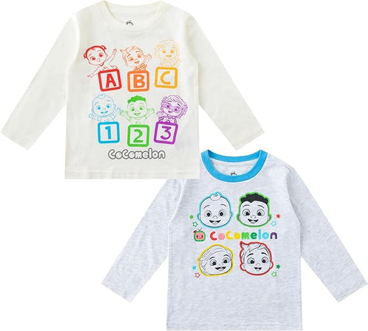 CoComelon Paquete de 2 camisetas
