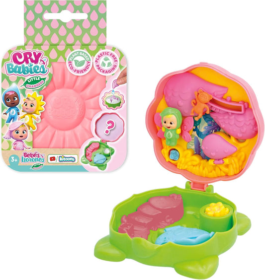 Cry Babies Little Changers - Juego compacto de flores ecológicas en miniatura (los estilos pueden variar)