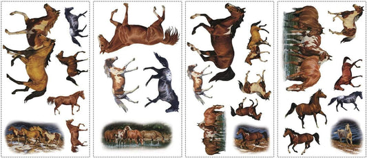 caballos salvajes Calcomanías de pared para despegar y pegar