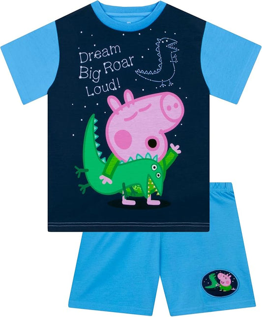 Peppa Pig Pijamas de manga corta