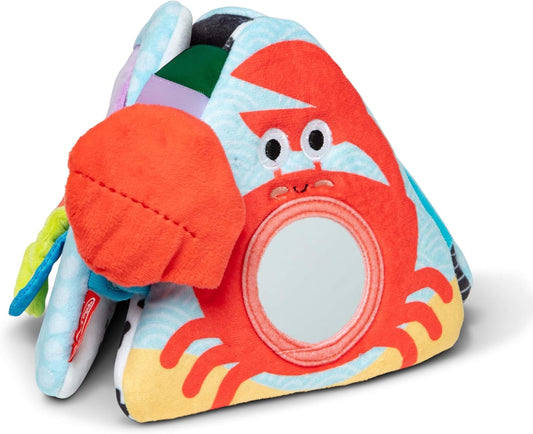 Melissa & Doug  - Juguete para bebé, suave juguete sensorial con texturas, espejo