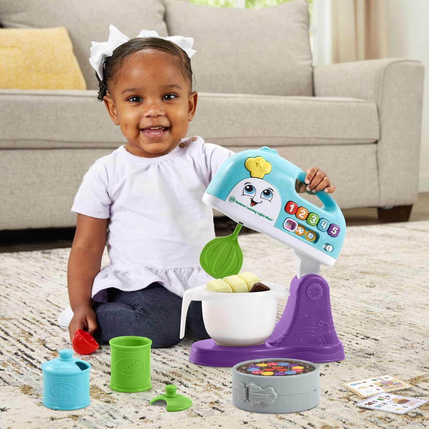 LeapFrog Mezclador de luces de aprendizaje arcoíris