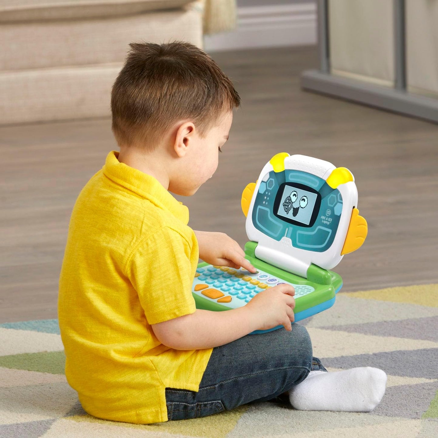 LeapFrog ABC y 123 Laptop para preescolares de 3 a 7 años / Inglés