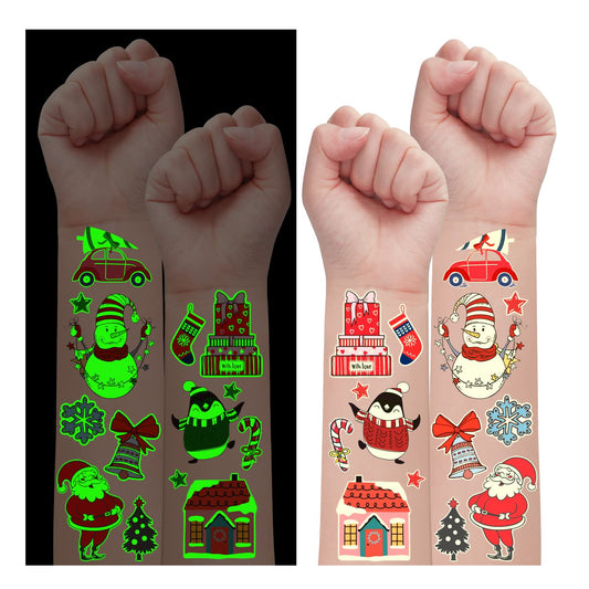 tatuajes de Navidad brillantes