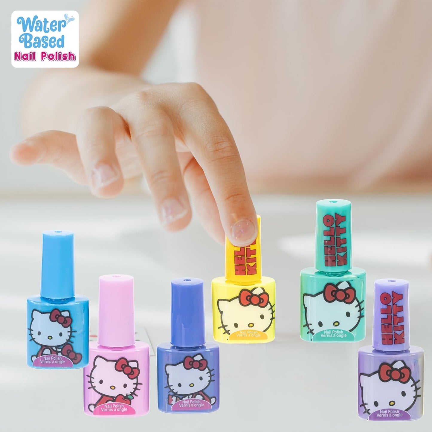 Hello Kitty - Juego de esmaltes de uñas