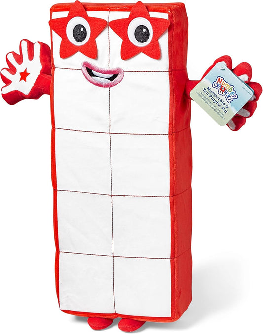 hand2mind Numberblock Ten Playful Pal - Peluche de números