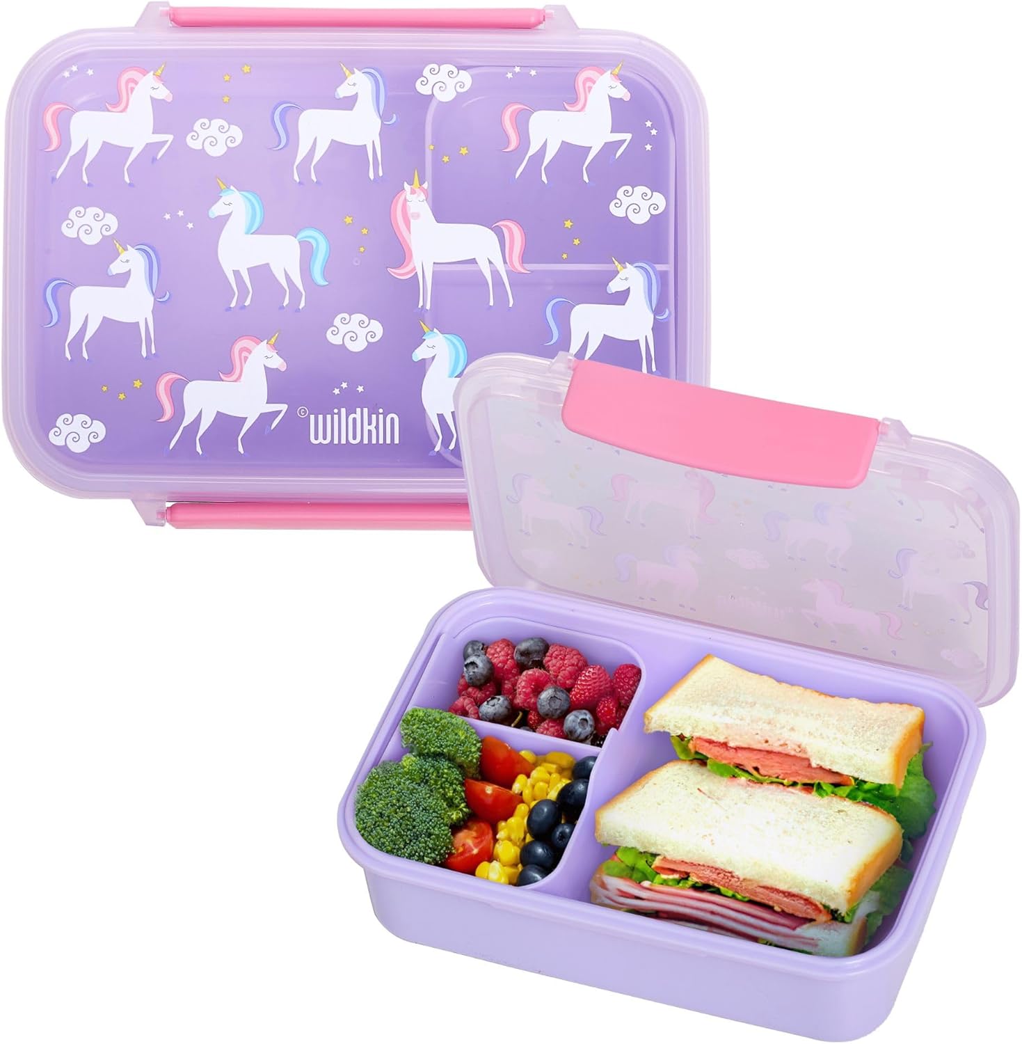 Wildkin Recipiente de comida reutilizable