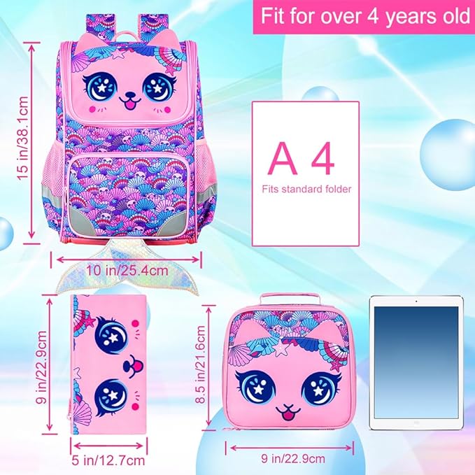 Set de Mochila de 3 piezas 15 pulgadas