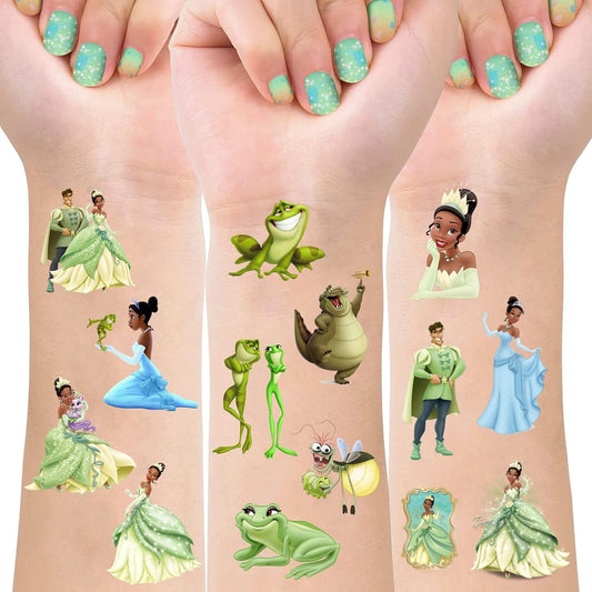 tatuajes temporales de princesa Tiana