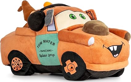 Disney Pixar Cars Tow Mater - Almohada de felpa súper suave