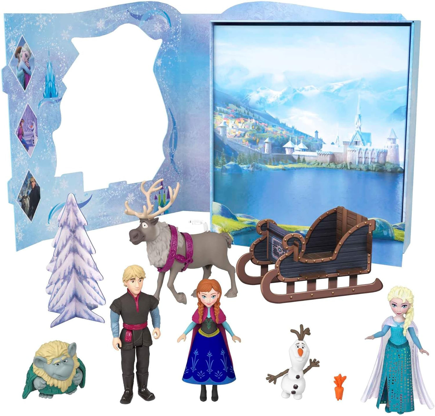 Mattel Disney Frozen Toy Set con 6 personajes