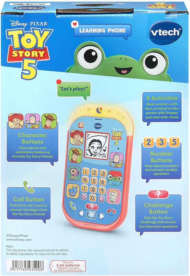 Teléfono educativo VTech Disney y Pixar Toy Story 5