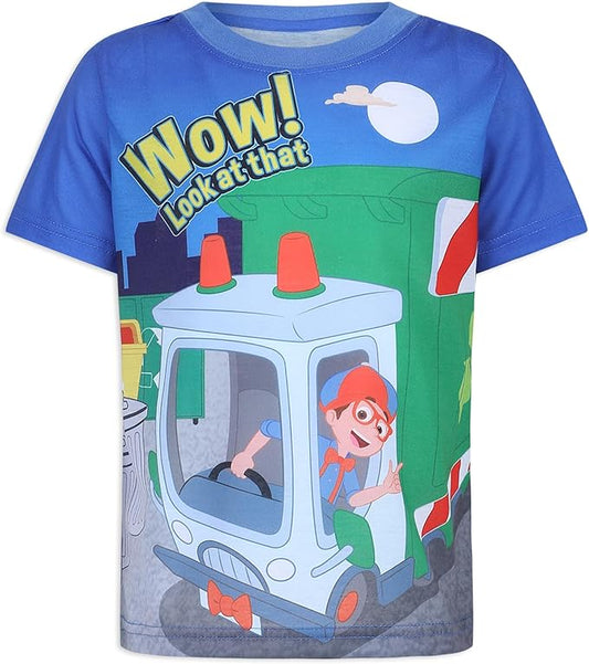 Blippi Camiseta de manga corta