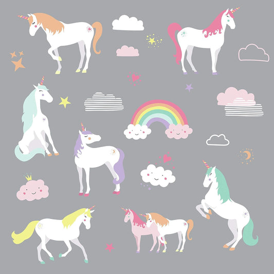 unicornio  Calcomanías de pared para despegar y pegar