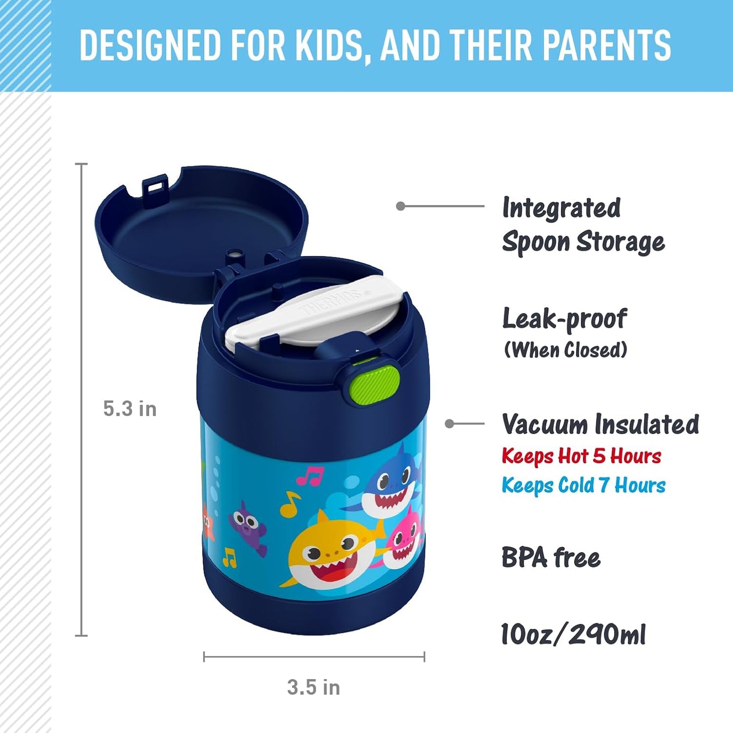 Thermos - Tarro de comida FUNTAINER
