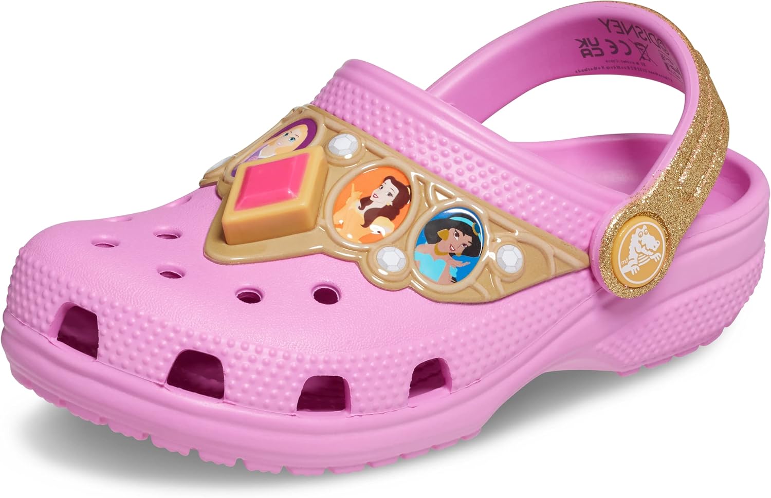 Crocs Zuecos con luz de princesa Disney