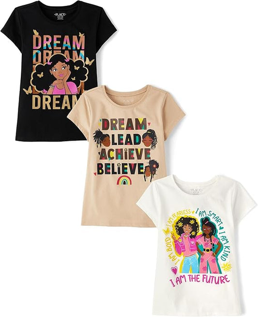 The Children's Place Camisetas gráficas de manga corta