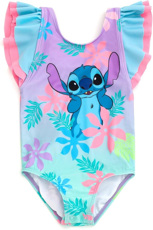 Disney Stitch - Traje de baño con protección solar UPF 50+
