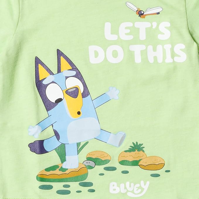 Paquete de 3 camisetas gráficas Bluey