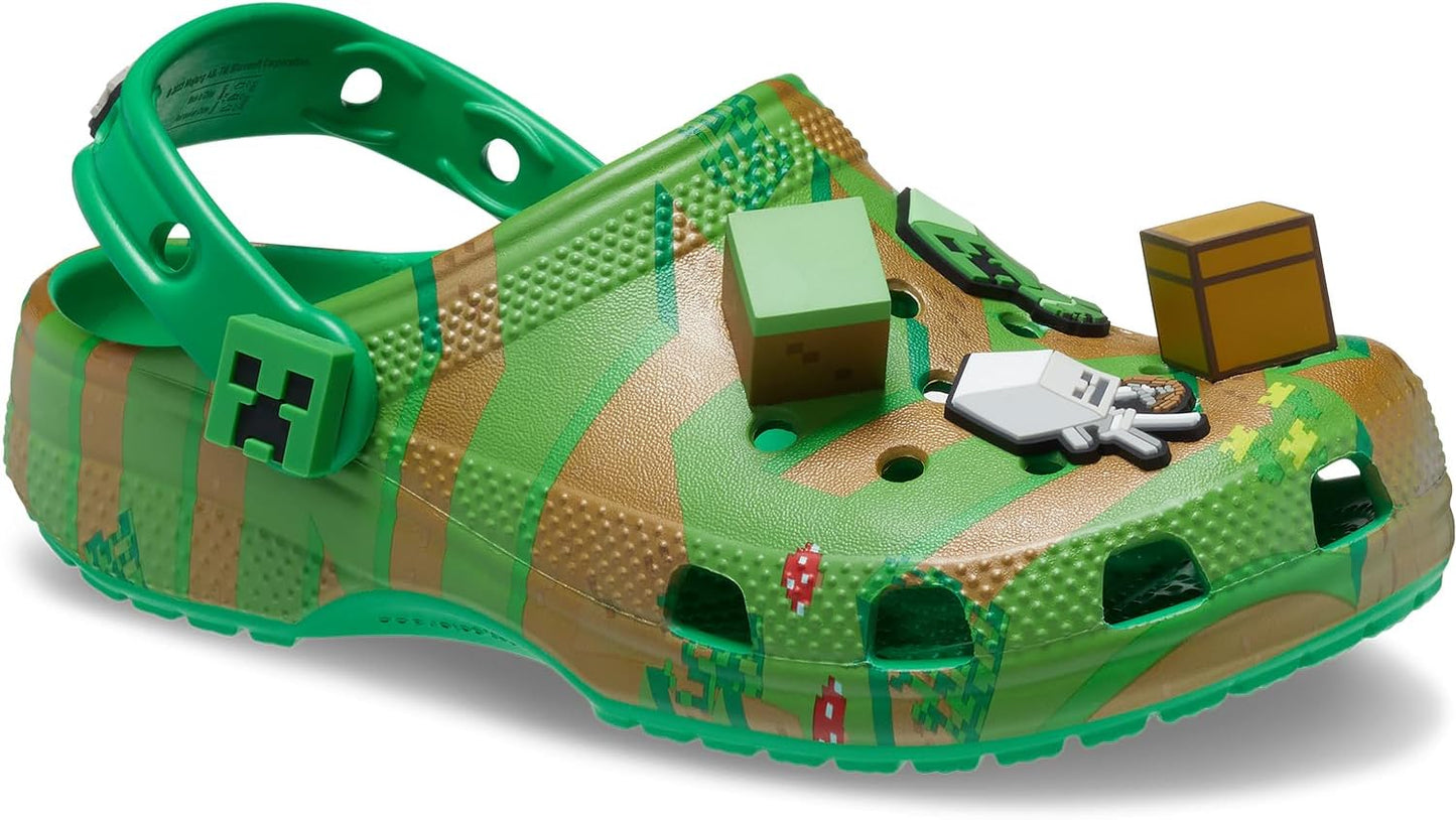 Crocs Zuecos clásicos de Minecraft