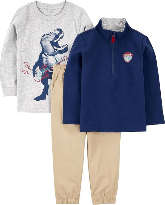 Simple Joys by Carter's Conjunto de ropa de juego de 3 piezas