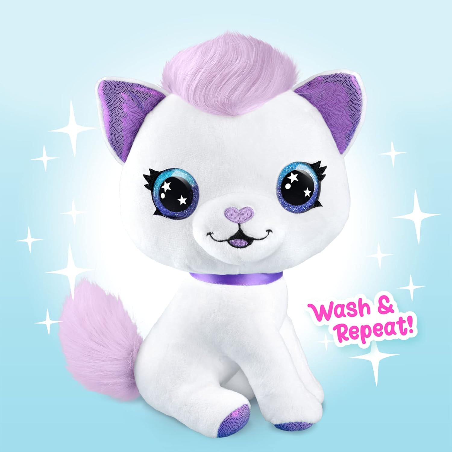 Canal Toys Personaliza el gatito grande de peluche con aerógrafo. Decora, lava, repite. 